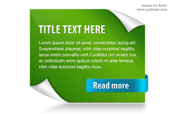 17 Text Box PSD Images
