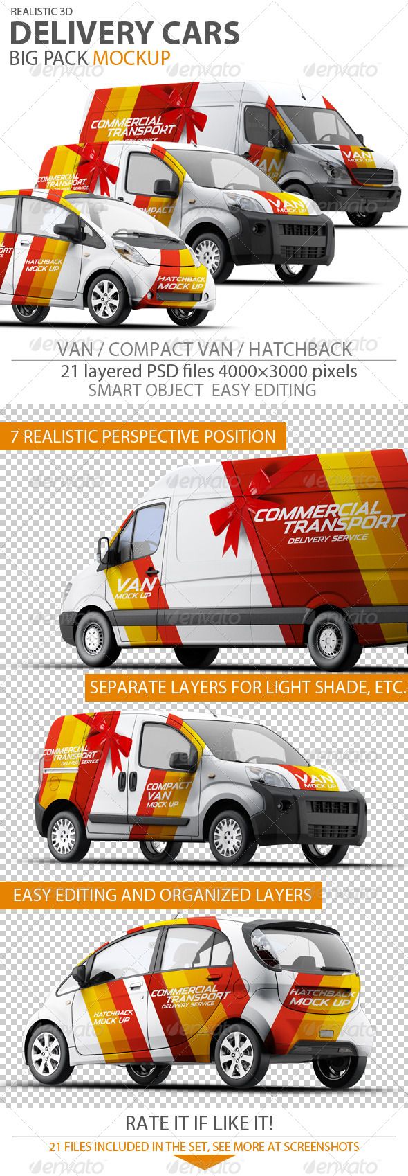 Graphic Vehicle Wrap Mock Up