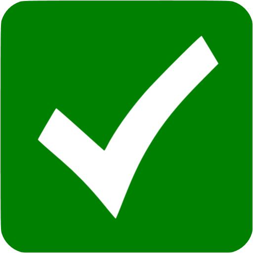 Green Check Mark Icon