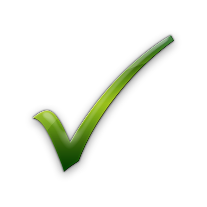 Green Check Mark Icon