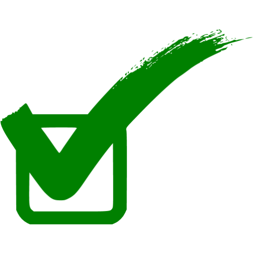 Green Check Mark Icon