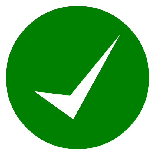 Green Check Mark Icon