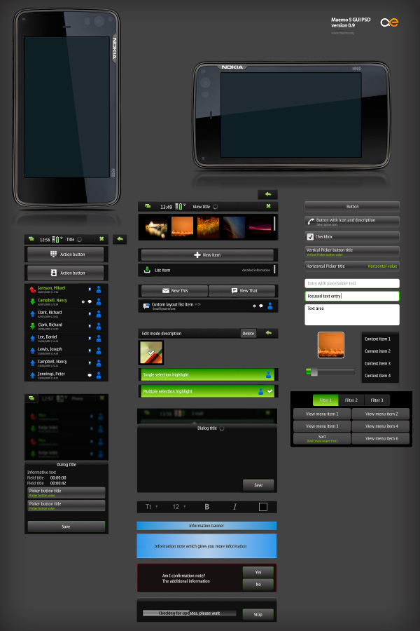 GUI Interface Design