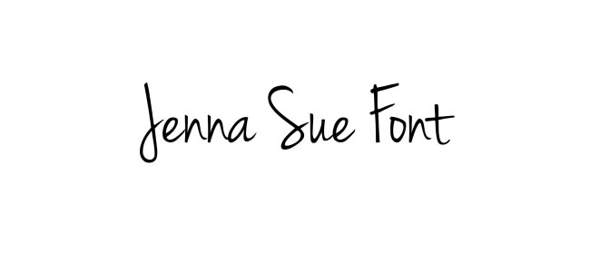 14 Jenna Sue Font For Mac Images