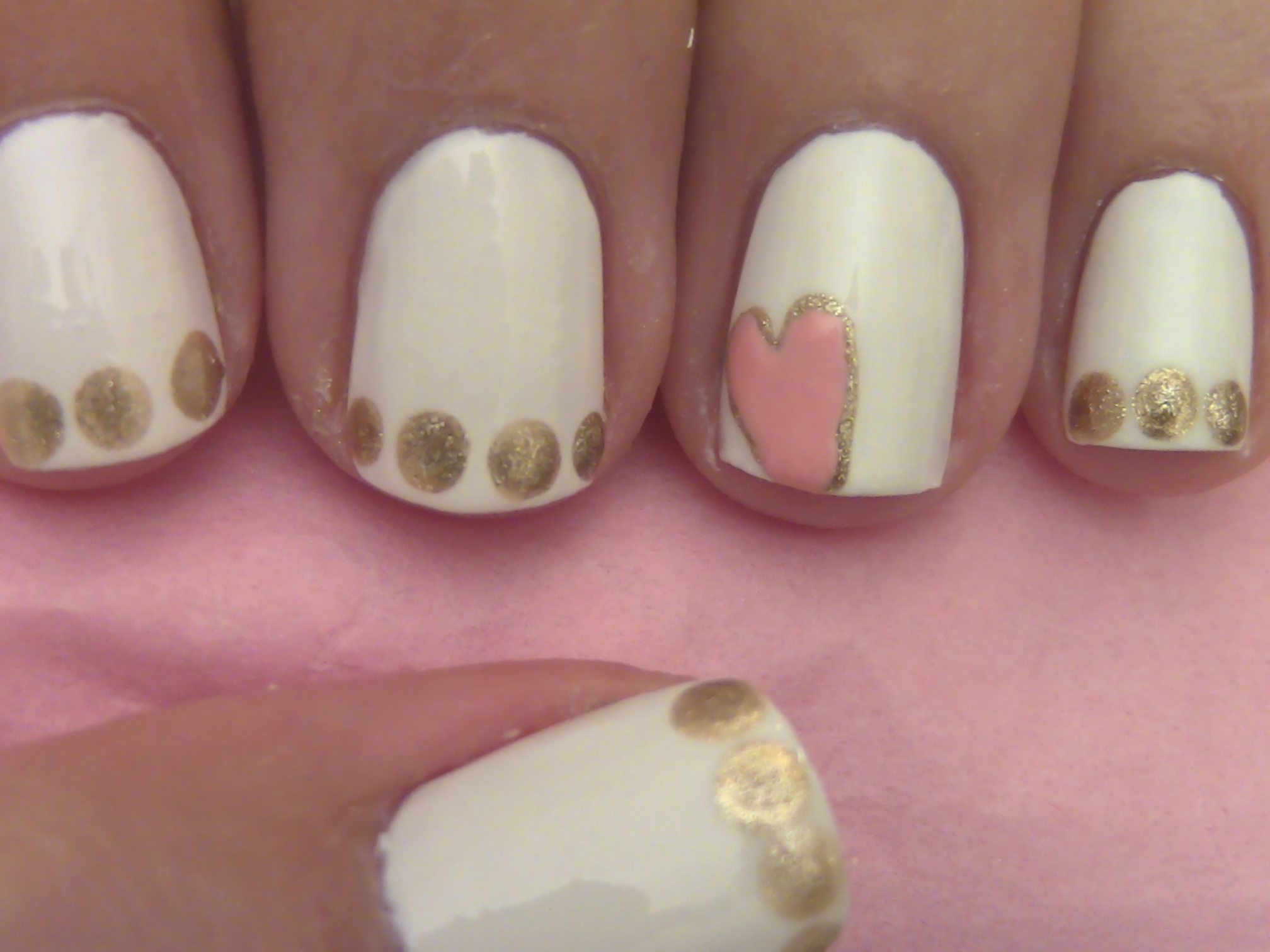 Heart Nail Art