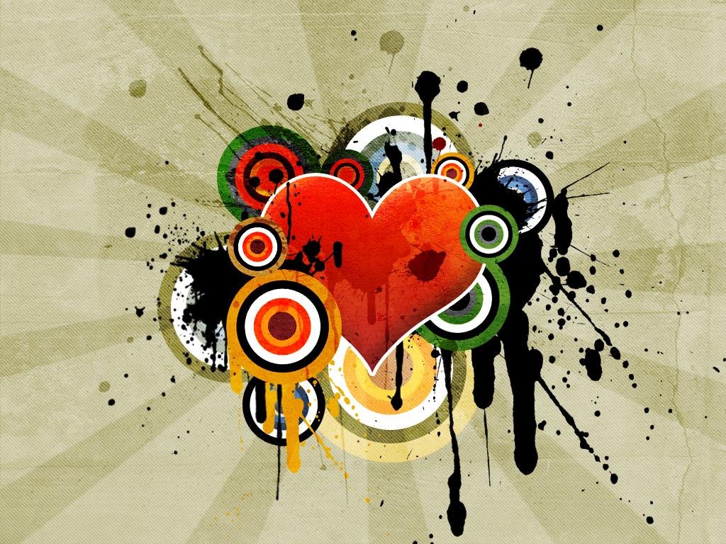 15 Photos of Heart Vector Graphic Wallpaper