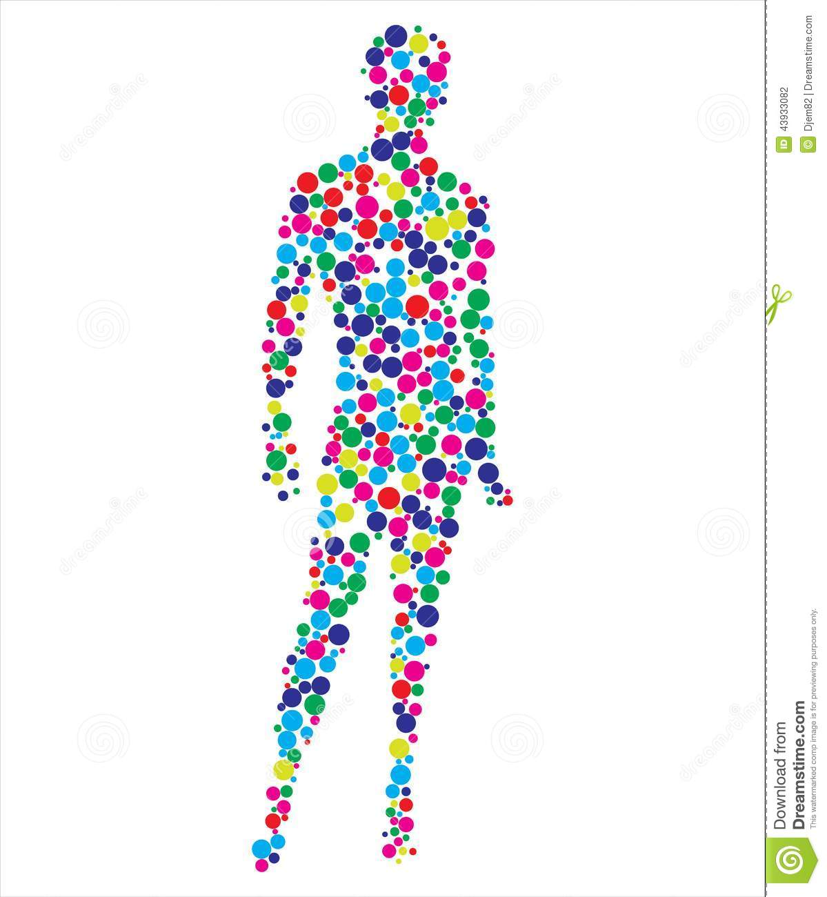 Human Body Outline Vector Human Body Outline Vector