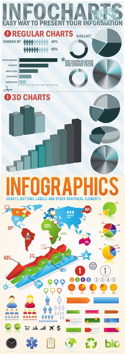 Infographic Design Elements Vector