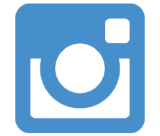 Instagram Logo Blue