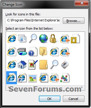 Internet Explorer Favorites Shortcut Icon