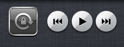 iPhone Symbol Lock with Circle around It iPhone Symbol Lock with Circle around It