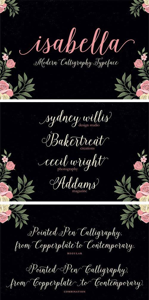 Isabella Script Font