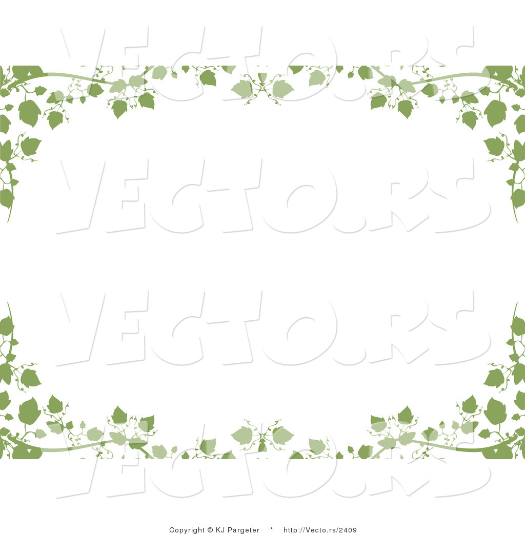 Ivy Vine Border Clip Art