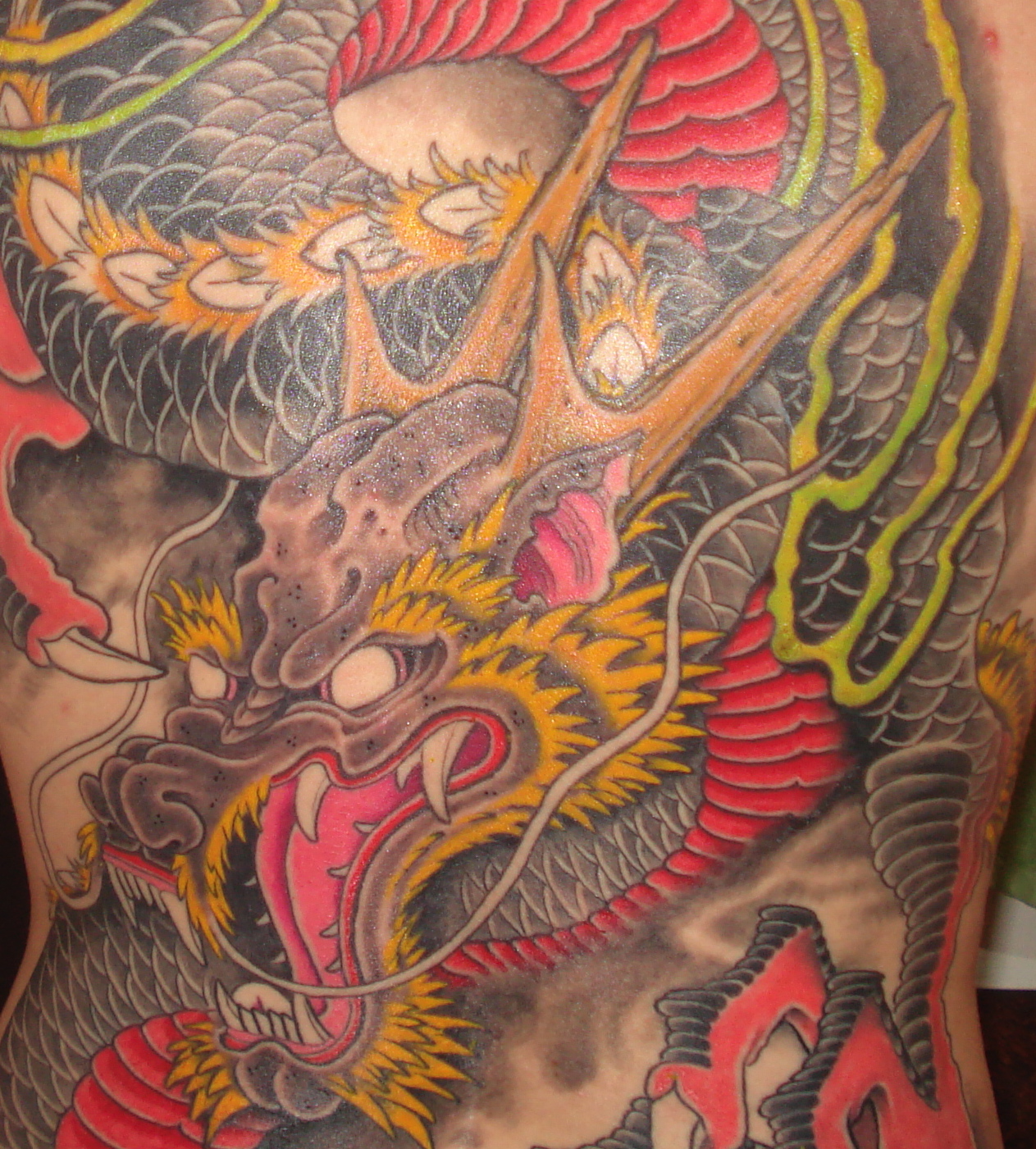 Japanese Dragon Tattoos