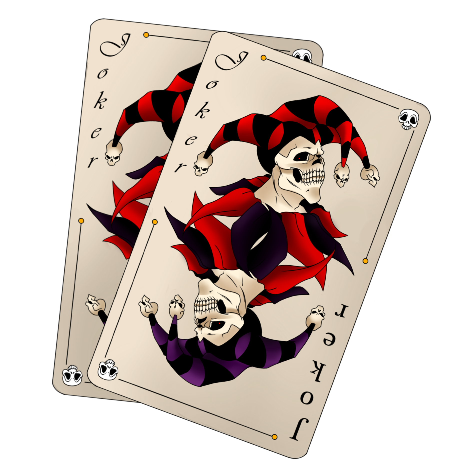 6 Joker Playing Card Designs Images