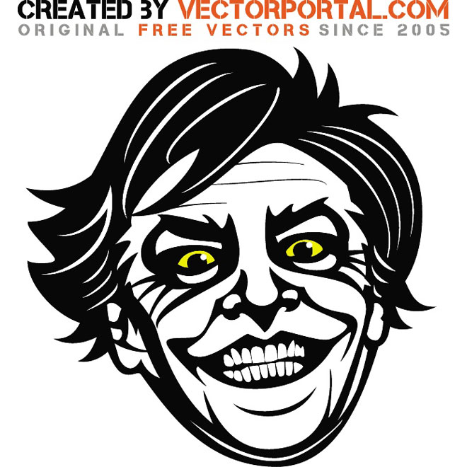 Joker Vector Graphic