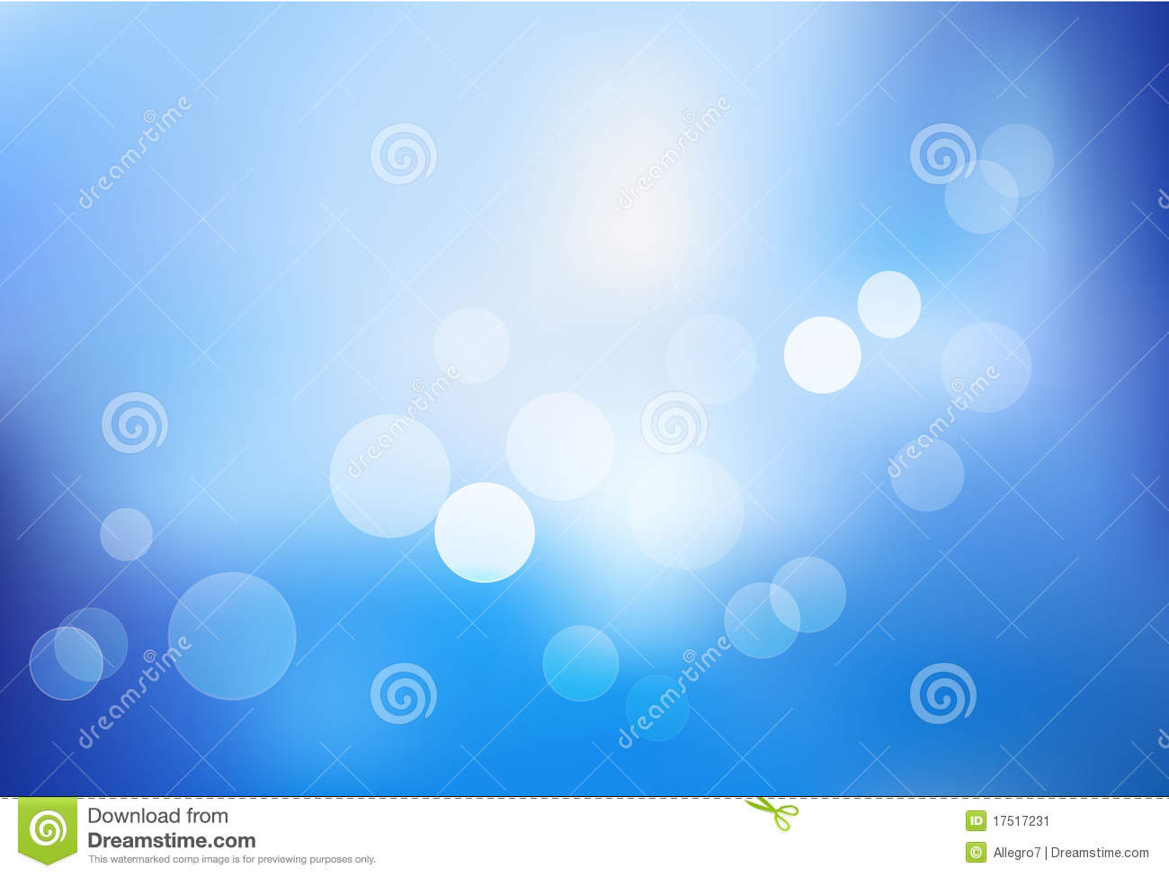 Light Blue Abstract Vector