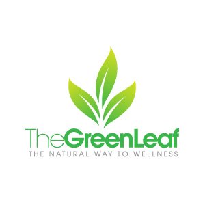 Logo Three Green Leaves Logo Three Green Leaves