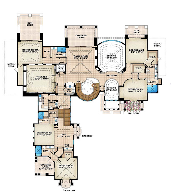 Luxury House Floor Plans and Designs