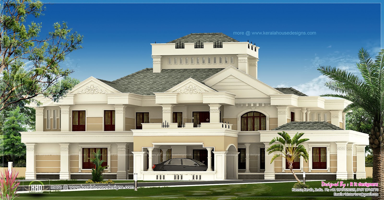 Luxury Kerala House Design Plans