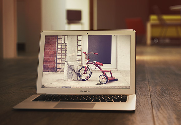 MacBook Air Mockup PSD