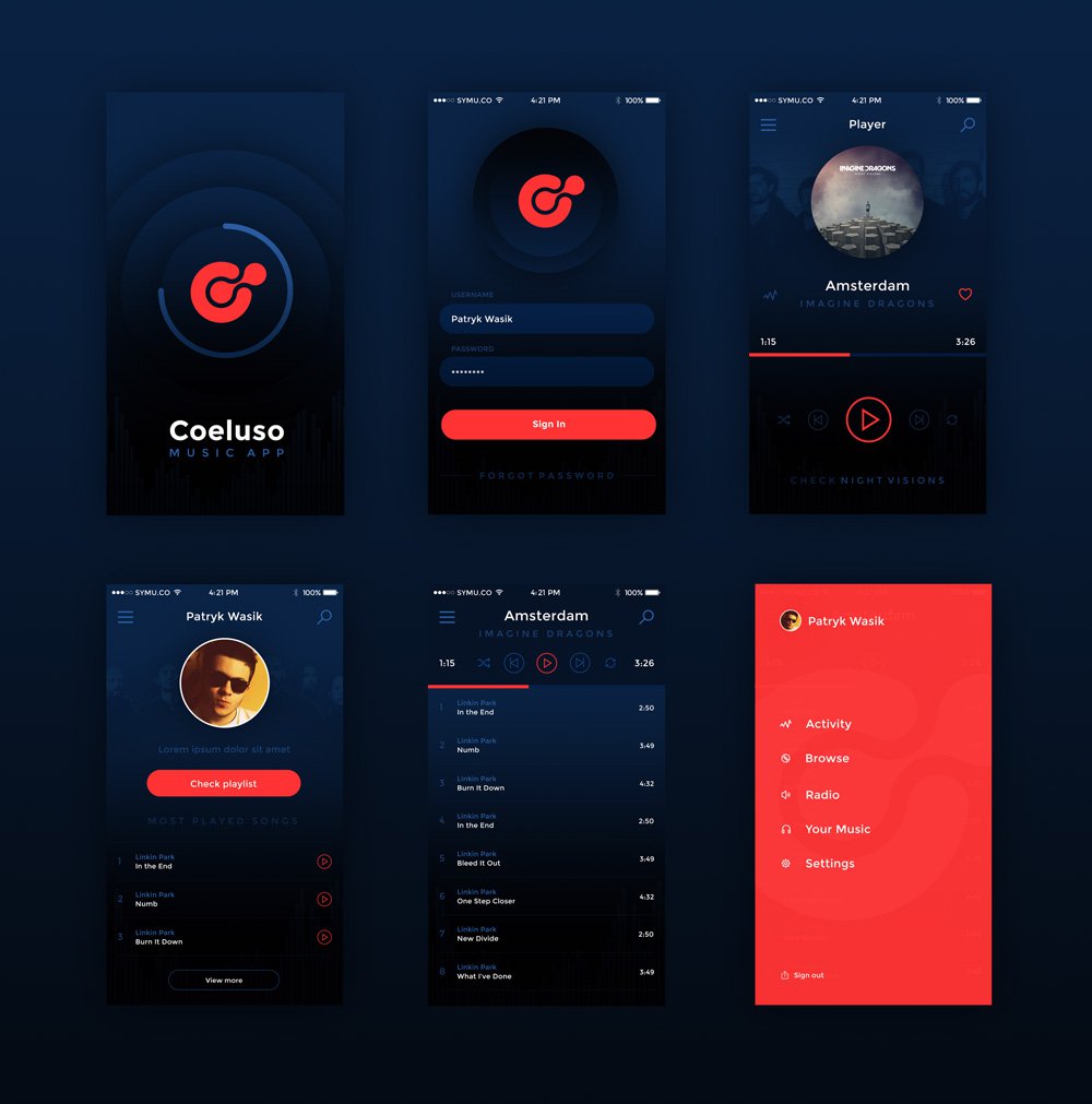 Mobile-App UI Templates