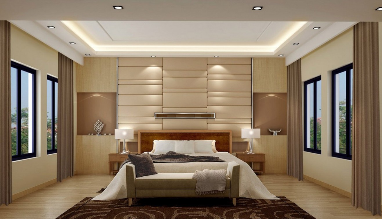 Modern Bedroom Wall Designs