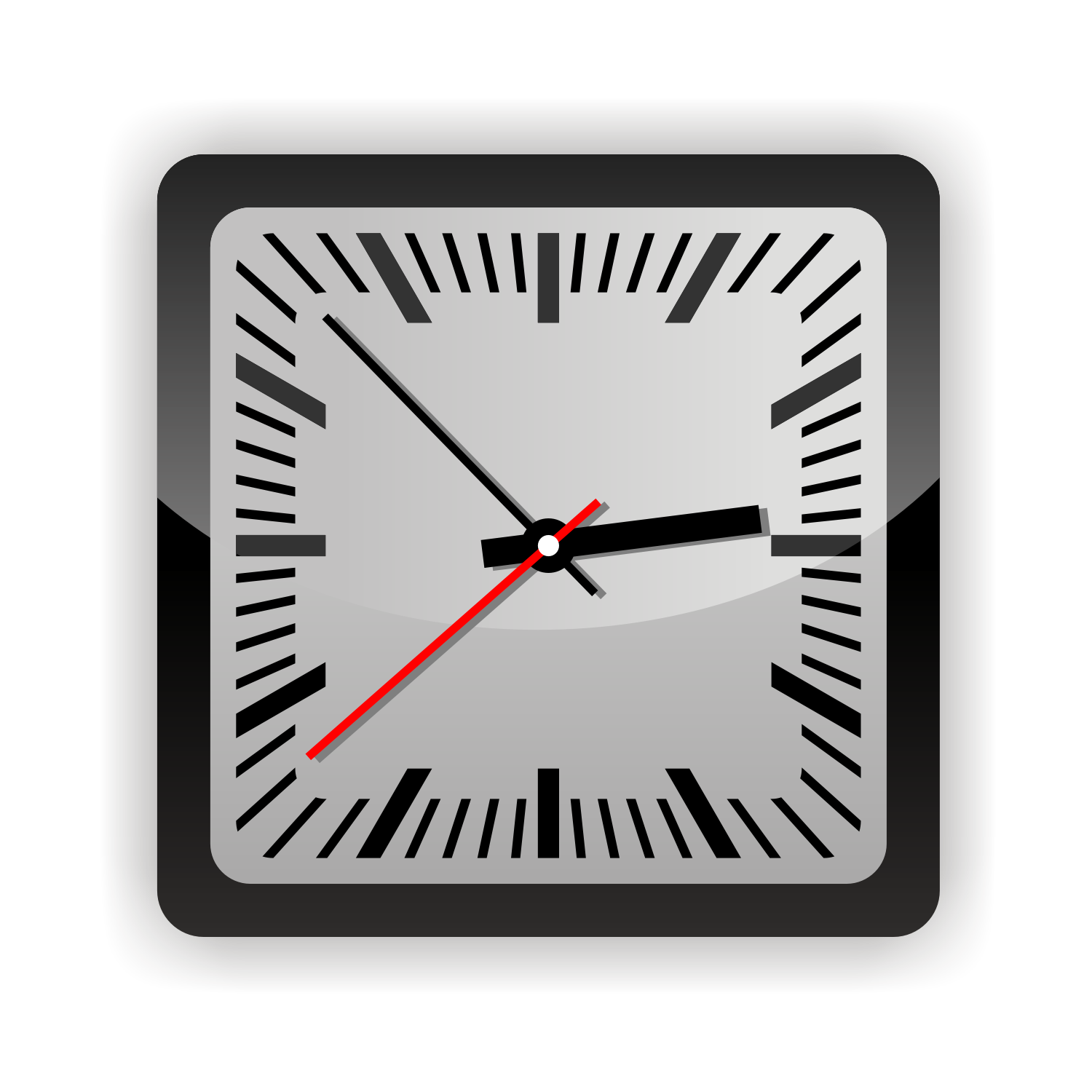 Modern Clock Icon Modern Clock Icon