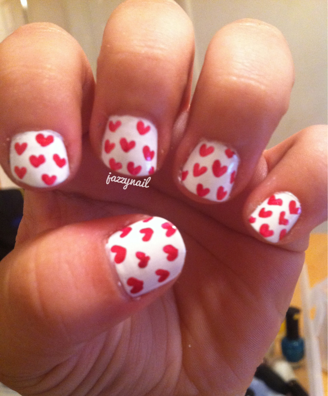 Nail Art Designs with Hearts