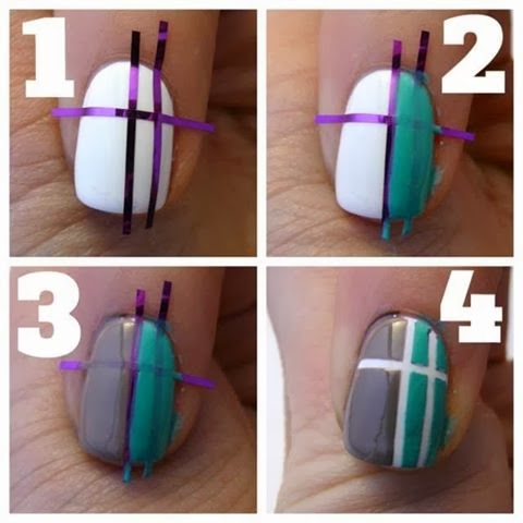 Nail Polish Designs Step by Step