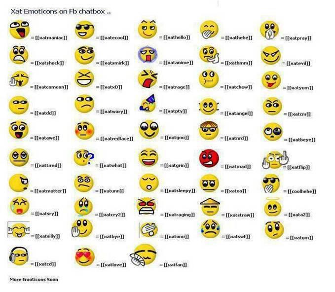 New Facebook Emoticons New Facebook Emoticons