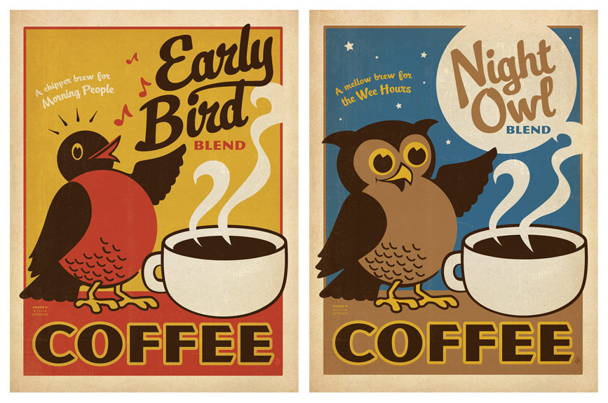 Night Owl Early Bird Coffee