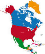 North America Map Icon