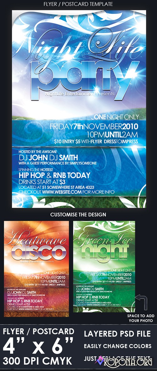 Party Flyer Templates