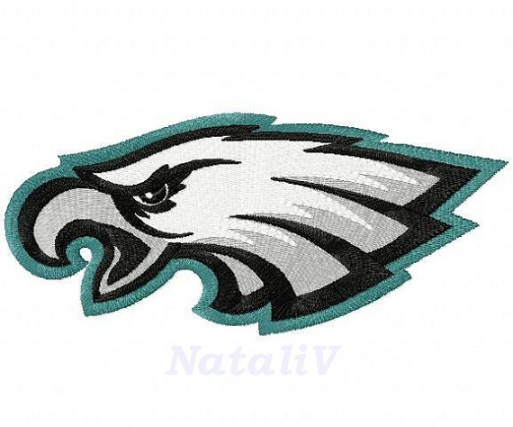 Philadelphia Eagles Logo Embroidery Design