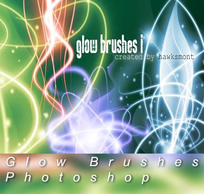 Photoshop Glow Brushes