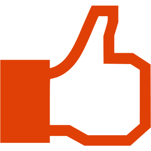 Pink Facebook Like Icon Pink Facebook Like Icon