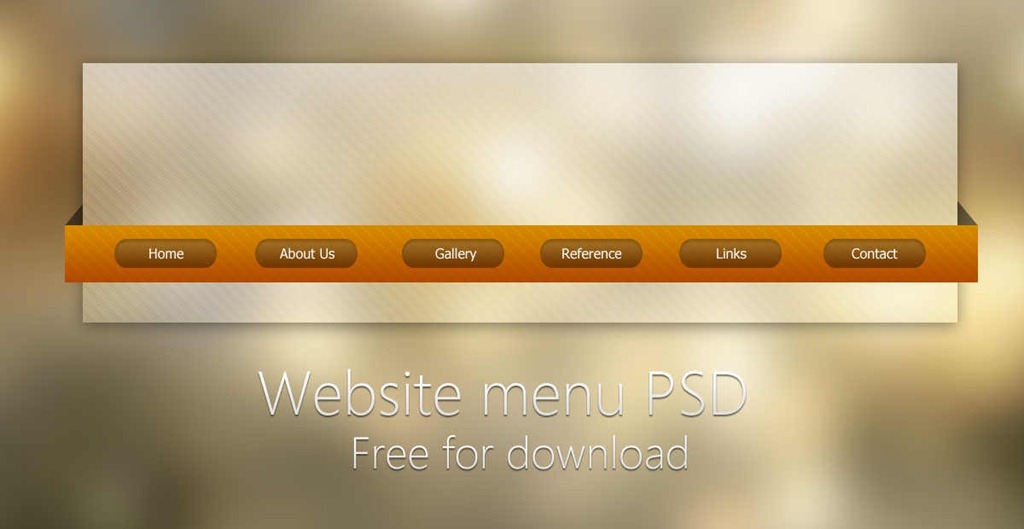 PSD Website Menu PSD Website Menu