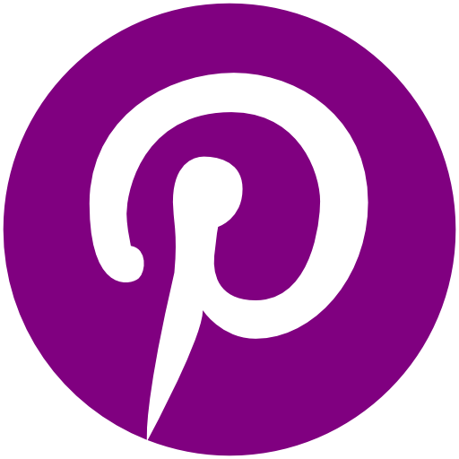Purple Pinterest Icon