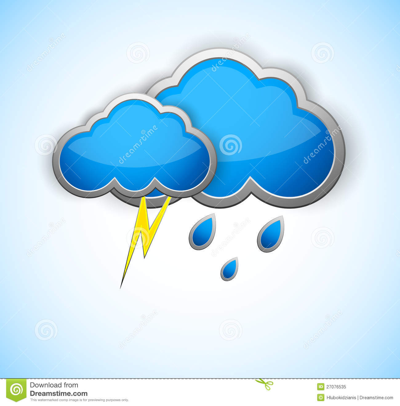Rain Weather Icon