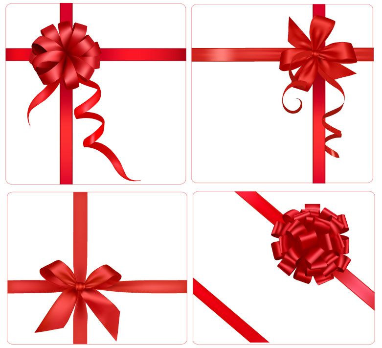 Red Ribbon Vector Free