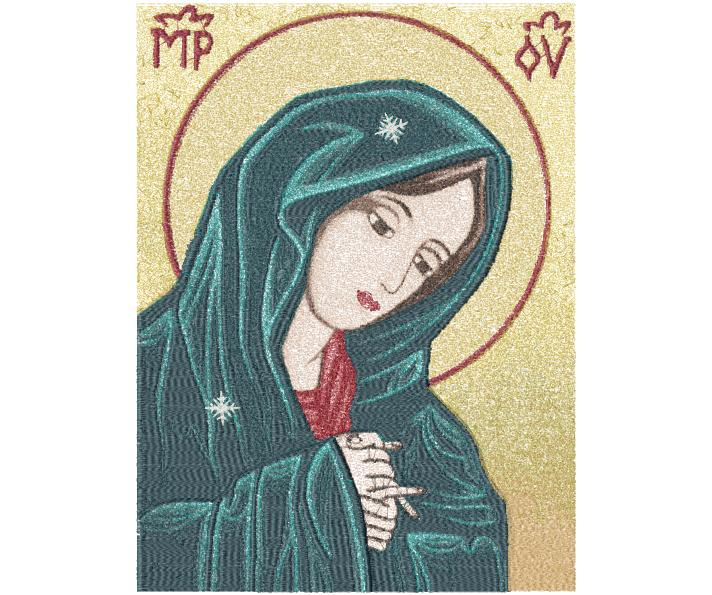 Religious Icons of Virgin Mary