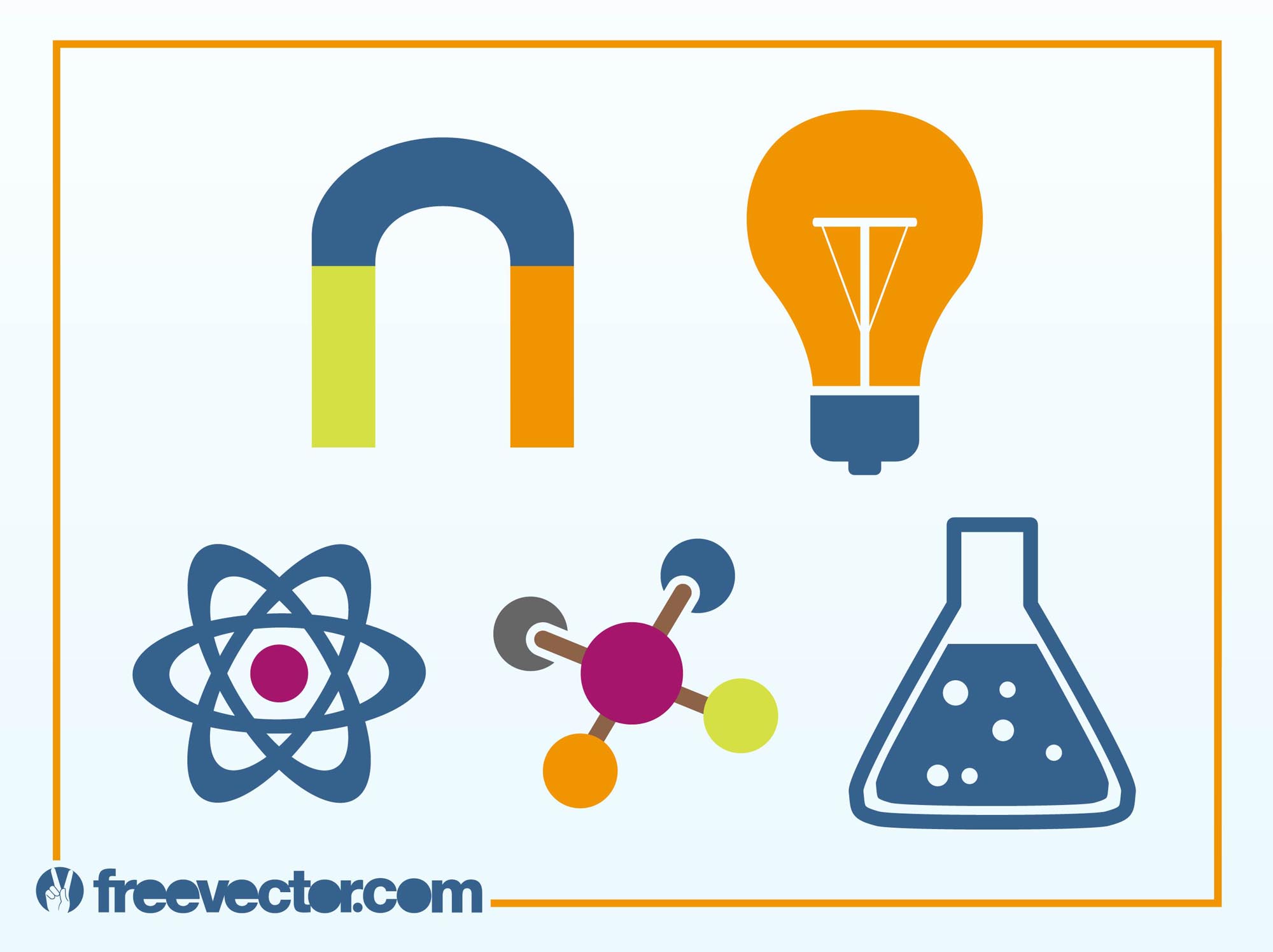 Science Icons Vector Free Science Icons Vector Free