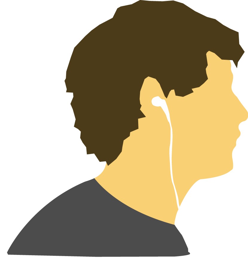 Side Profile Vector Side Profile Vector