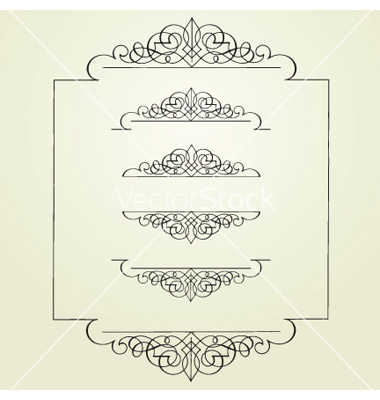 Swirl Border Clip Art