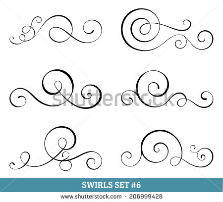 Swirl Flourish Vector