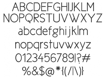 Thin Modern Font