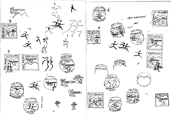Thumbnail Sketches Graphic Design