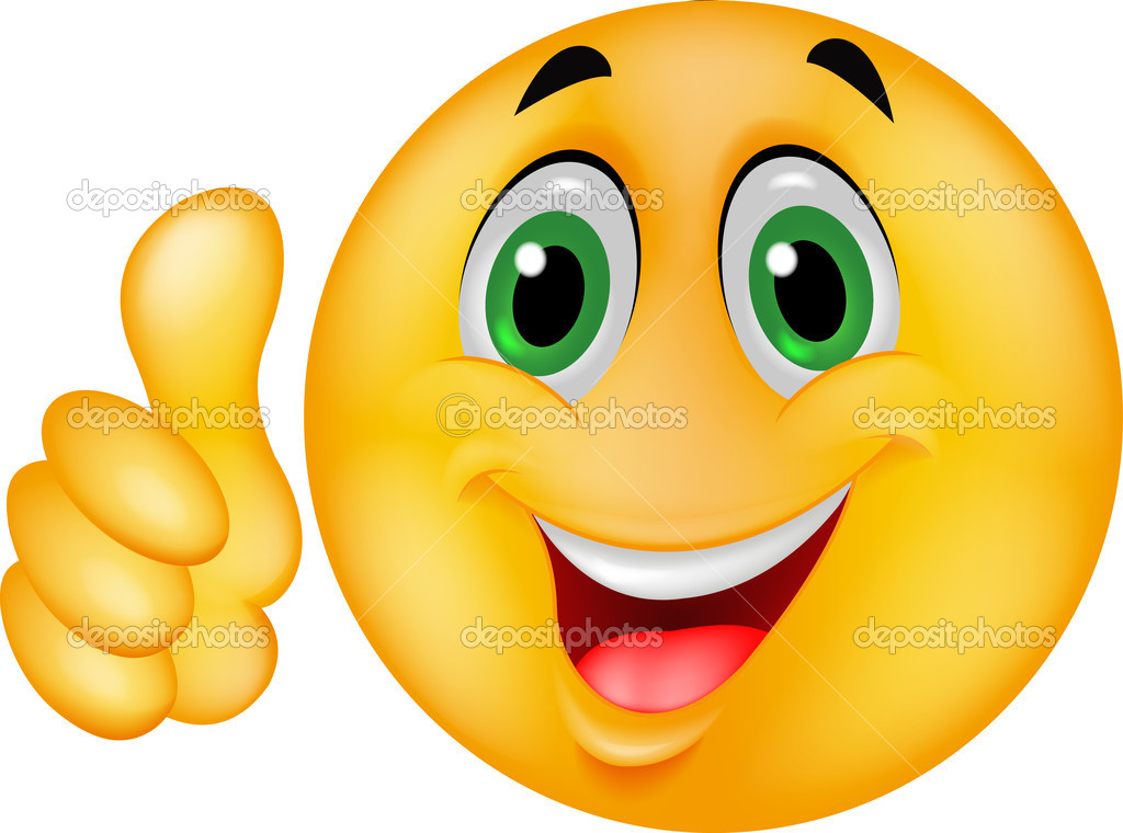 Thumbs Up Smiley-Face Emoticon Thumbs Up Smiley-Face Emoticon