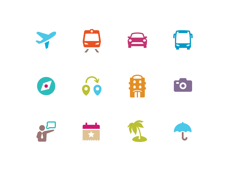 Travel Icons